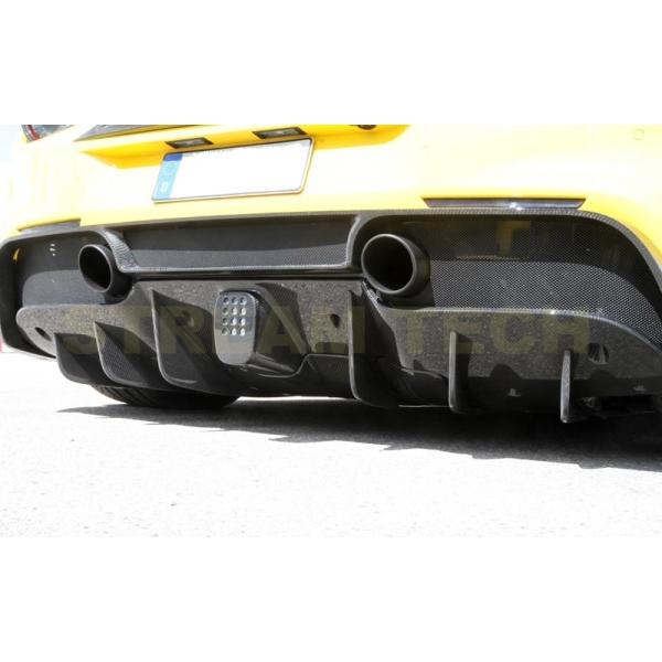 Ferrari フェラーリ 488 GTB用 NOVIタイプ ドライカーボン リア