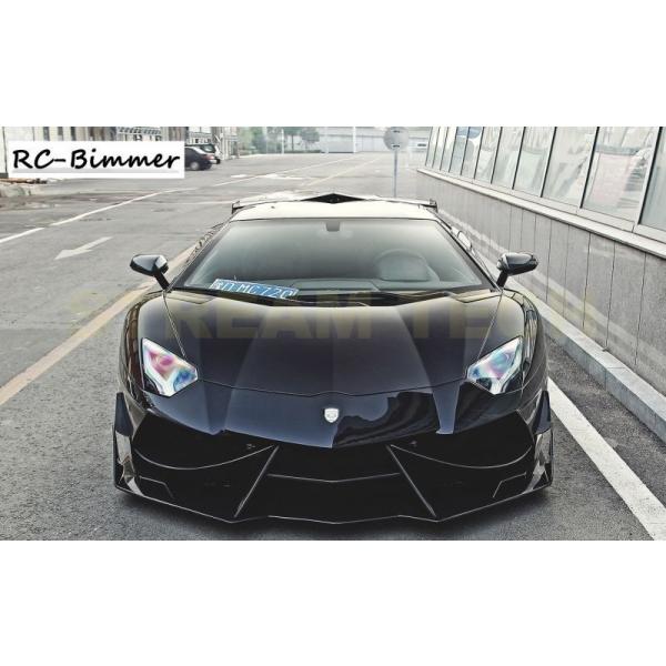 Lamborghini ランボルギーニ アヴェンタドール LP700用 DM-LP988 カーボン フロントバンパー バンパー フロントエアロ エアロパーツ A