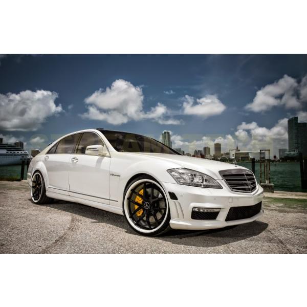w221 フロントバンパー s65 63 LOOK AMG For 2007-2013 S-Class W221 Upgrade S65 AMG Style Front Bumper Body
