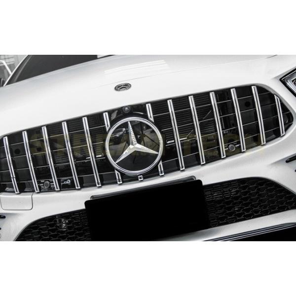 メルセデス・ベンツ フロントグリル BENZ メルセデス ベンツ C257 CLS用 AMG GTRタイプ パナメリカーナ