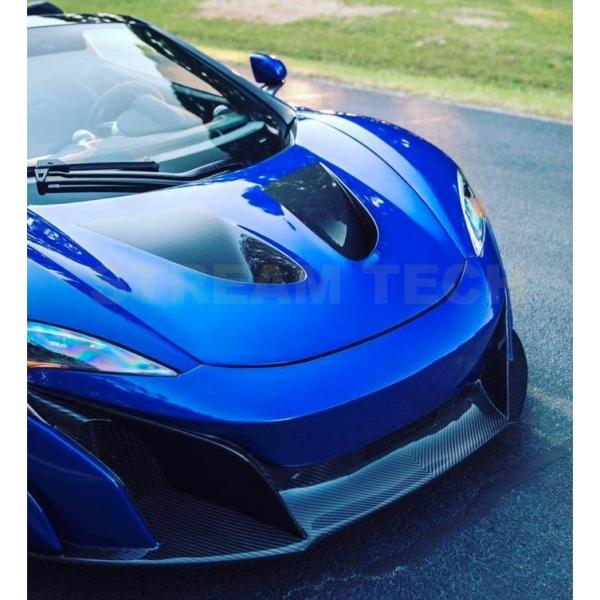 McLaren マクラーレン 650S MP4-12C用 675LTタイプ フロントバンパー フロントエアロ エアロパーツ バンパー 2種類有 FRP カーボン