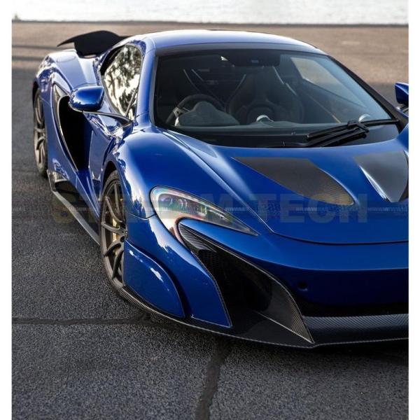 McLaren マクラーレン 650S MP4-12C用 675LTタイプ フロントフェンダー フロントエアロ エアロパーツ フェンダー 2種類有 FRP カー
