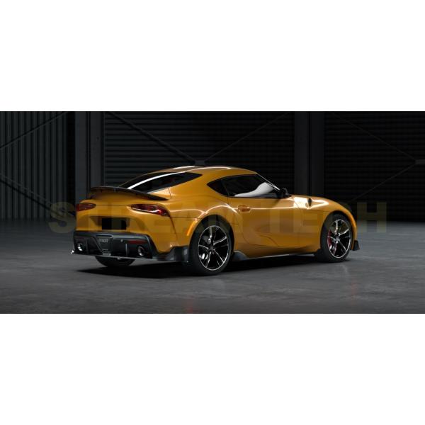 TOYOTA トヨタ A90 GR スープラ用 カーボン トランクスポイラー リア 