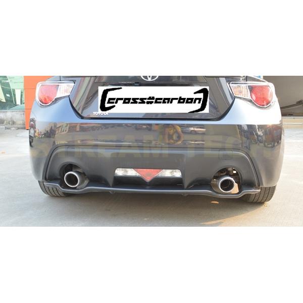 86 BRZ リアスパッツ BRZ スバル ZC6 後期 リア サイド スプリッター スパッツ