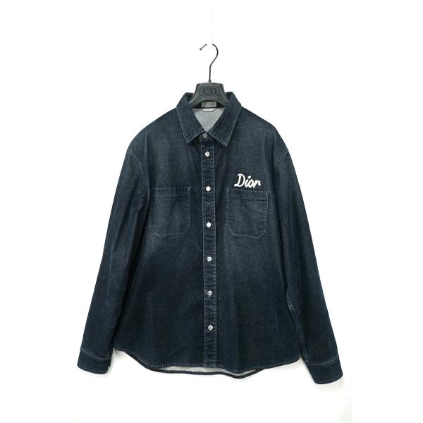 2022AW DIOR ディオール ロゴ刺繍 ボタン付き ベルベット ストレッチ