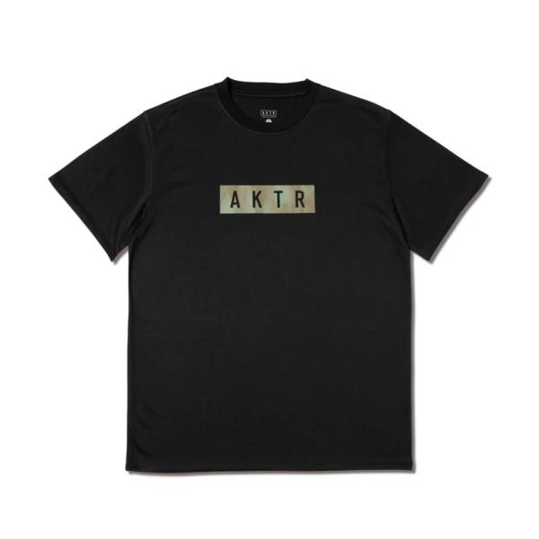 AKTR アクター MELT CAMO BOX LOGO SPORTS TEE カモフラージュ ボックスロゴ 半袖 Tシャツ 126-030005
