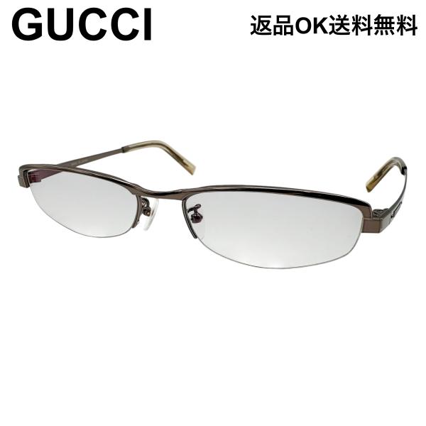 【返品OK】GUCCI グッチ メガネ GG-9616J L7S 53□17-140 チタンフレーム 度無し メンズ 眼鏡【D371901008903ナ2609】