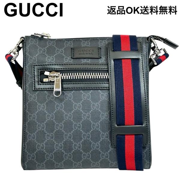 GUCCI（グッチ） 【返品OK】美品 GGスプリーム ショルダーバッグ