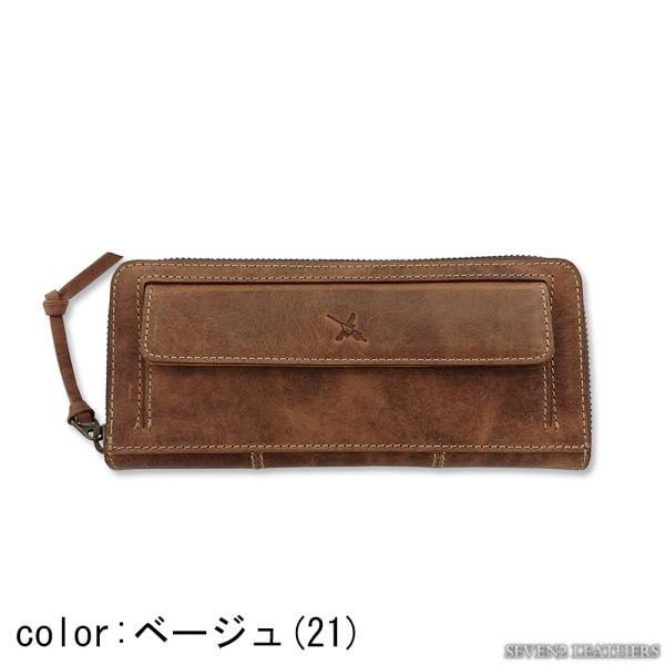 アインソフ　AinSoph DA1244-ELK　ラウンドファスナー長財布 アインソフ AinSoph DA1244-ELK ラウンドファスナー長財布