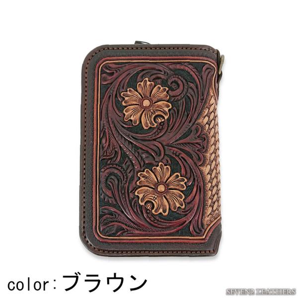 ⭐️美品⭐️　KC’s ケーシーズ　窪田クラフト　カービングウォレット KC,s ケイシイズ ケーシーズ 財布 クボタクラフト ミドルサイズ