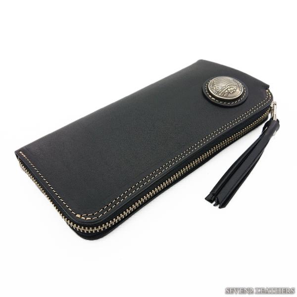 付属品完備 美品 レッドムーン 折り財布 ビッグコンチョ L字ファスナー 付属品完備 美品 レッドムーン 折り財布 ビッグコンチョ L字ファスナー