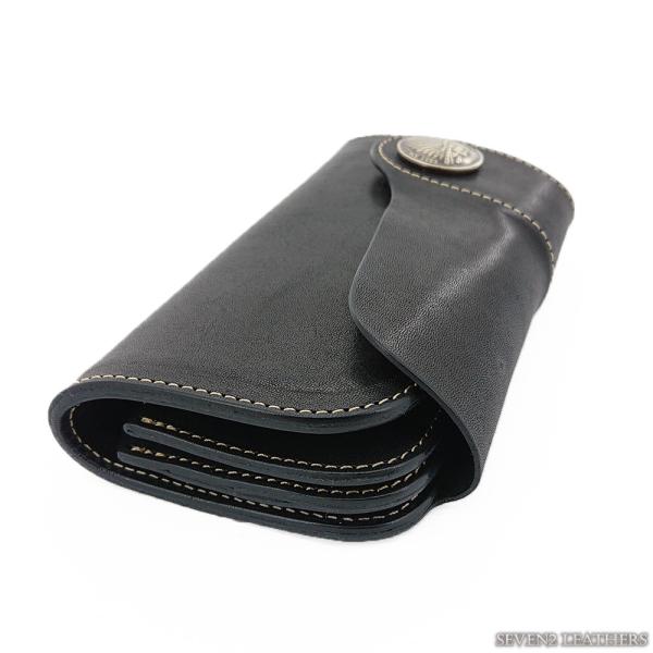 レッドムーン　レア美品 REDMOON レッドムーン 財布 ロングウォレット バイカーズ 革財布