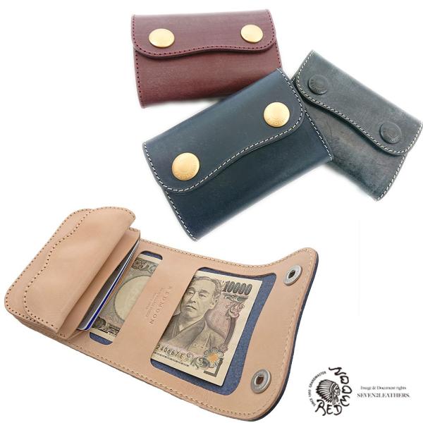 REDMOON レッドムーン 財布 ウォレット 三つ折り メンズ レディース ブランド 本革 レザー 日本製 全3色tmw-ccbd　 プレゼント