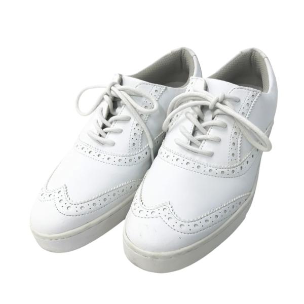 新品 パーリーゲイツ ウィングチップTYPE ゴルフシューズ 26cm 白 PEARLY GATES（パーリーゲイツ） ウイングチップ ゴルフシューズ