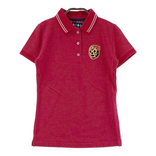美品】RUSSELUNO ラッセルノ 半袖ポロシャツ レッド系 1 ゴルフ