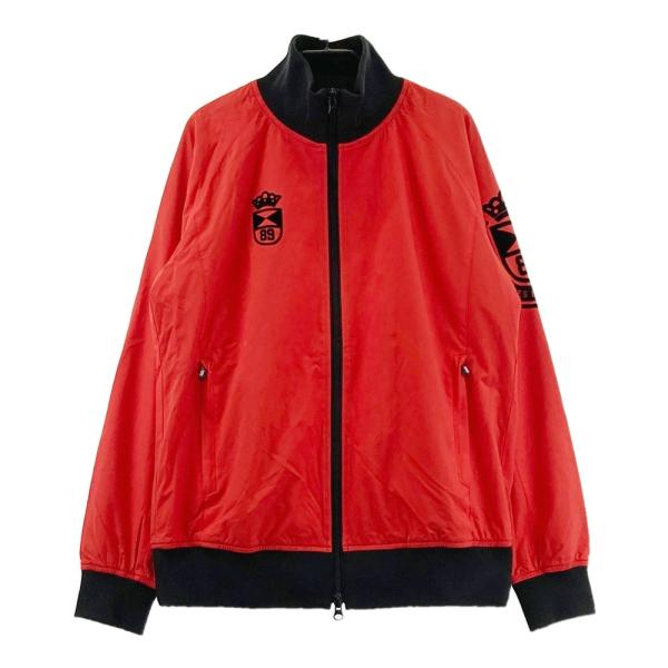 パーリーゲイツ ナイロン ジャケット メンズ 4 (M) 赤 防風 ゴルフウェア パーリーゲイツ ナイロン ジャケット メンズ 4 (M) 赤 防風 ゴルフ