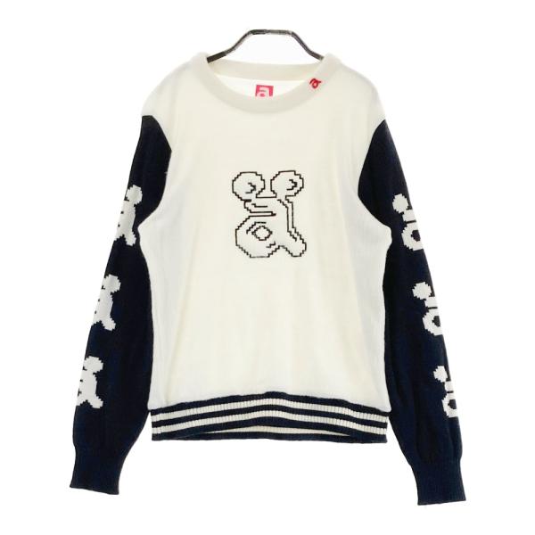 新品未使用　アルチビオ　セーター　サイズ40【L】 ARCHIVIO アルチビオ ニットセーター ホワイト系 40 ゴルフ