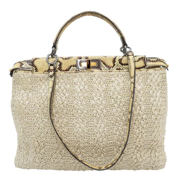 FENDI ストロー かごバッグ ベージュ FENDI ストロー かごバッグ ベージュ 公式ショップ】 楽天市場