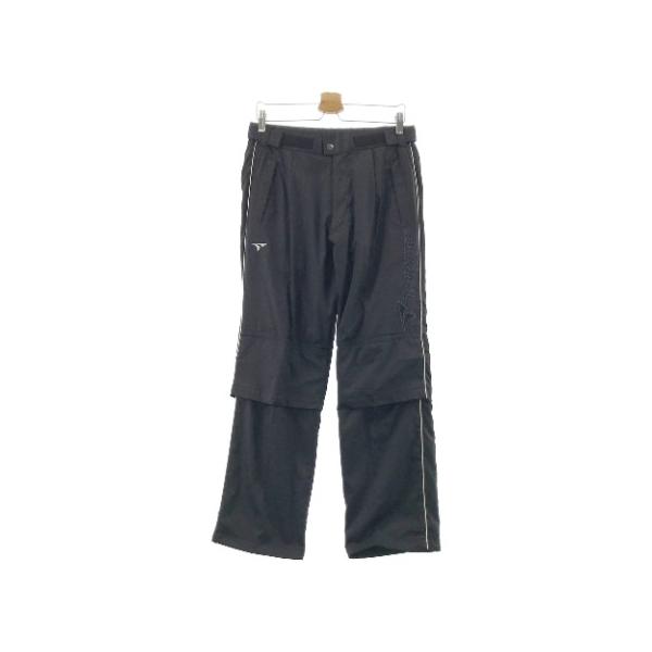 ツアーステージ　ナイロンパンツ TOURSTAGE TOUR STAGE ツアーステージ 蓄熱 ナイロン パンツ ブラック