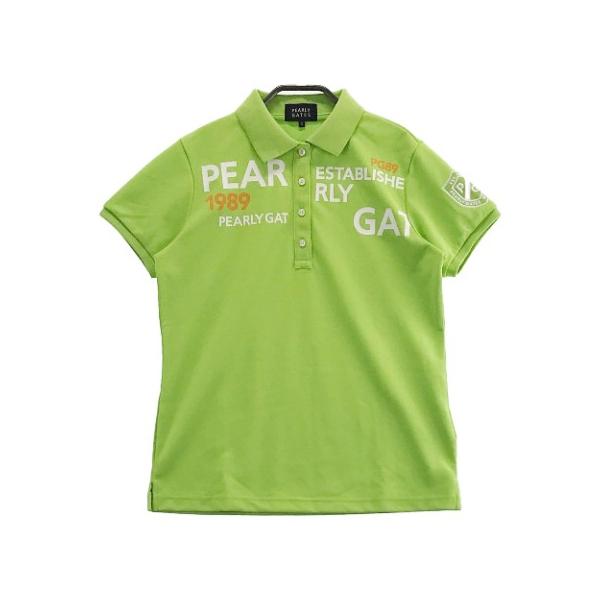PEARLY GATES パーリーゲイツ 2022年モデル 半袖ポロシャツ グリーン系