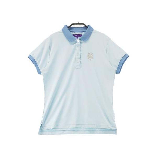 BEAMS GOLF ビームスゴルフ 半袖 ポロシャツ ブルー系 M ゴルフウェア