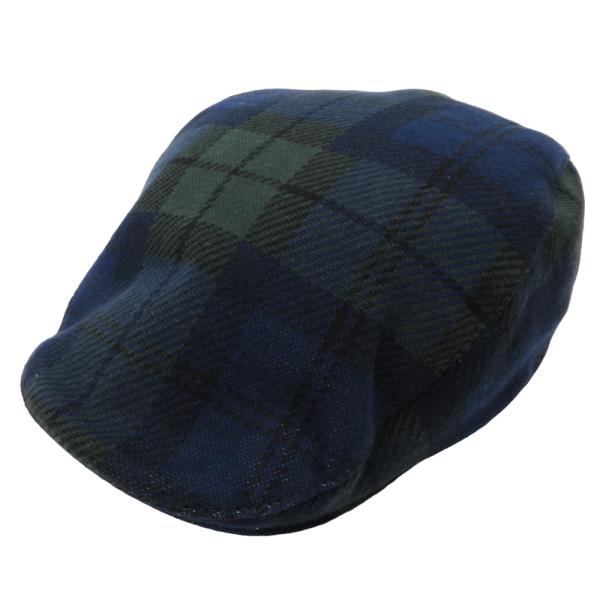 BEAMS GOLF ビームスゴルフ ハンチング チェック柄 ネイビー系 58cm ゴルフウェア :1-240001919933:ブランド古着ストスト 通販 BEAMS GOLF ビームスゴルフ ハンチング チェック柄 グリーン系 58cm ゴルフウェア
