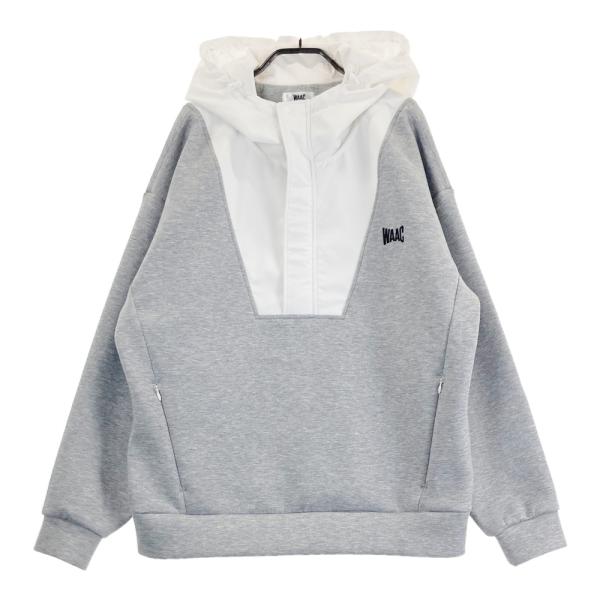 WAAC ワック パーカー グレー系 3 ゴルフウェア メンズ : ブランド古着