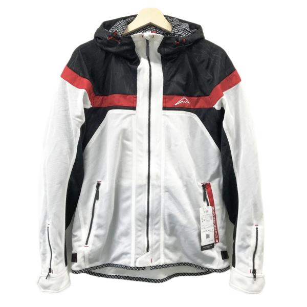 KUSHITANI クシタニk-2385メッシュジャケット Lサイズ KUSHITANI クシタニ K-2385 フルメッシュパーカージャケット ホワイト