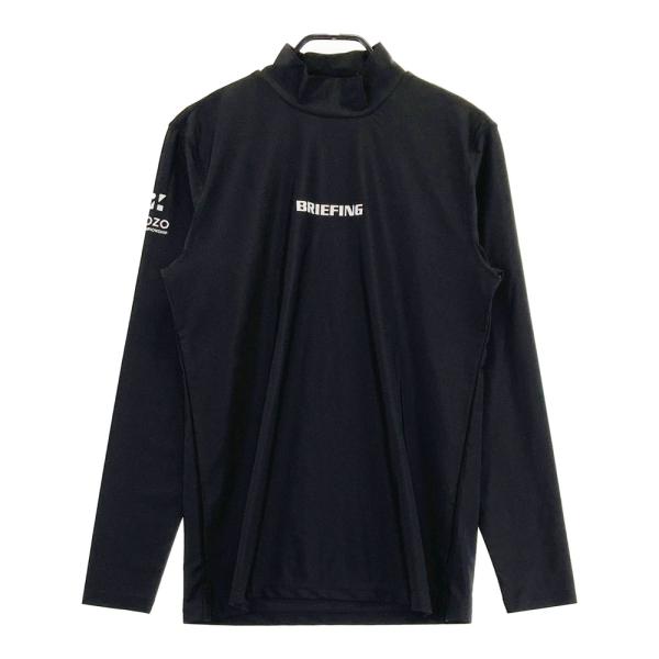 BRIEFING GOLF ブリーフィング ハイネック長袖Tシャツ ネイビー系 M