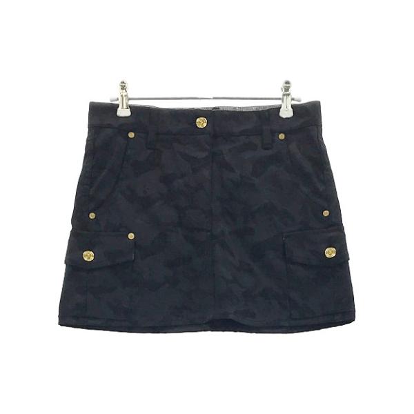 MARK & LONA ブラックカモフラスカート MARK & LONA ブラックカモフラスカート MARK & LONA ブラック