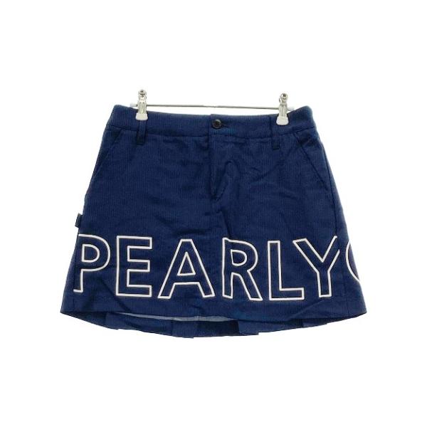 PEARLY GATES（パーリーゲイツ） バックプリーツ スカート ロゴ
