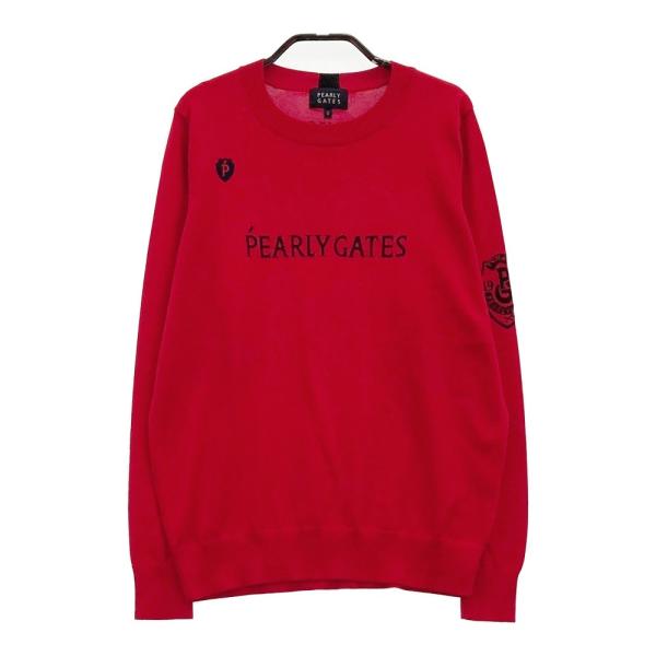 PEARLY GATES（パーリーゲイツ） 2022年 ニット セーター レッド系 0