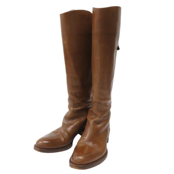 SARTORE サルトル ロングブーツ ブラウン系 36 1/2 レディース  