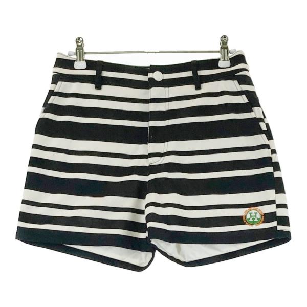 【新品】ホーンガーメント　ゴルフ　ショートパンツ　レディース　Ｍサイズ　ボーダー HORN GARMENT HORN GMT ホーン ガーメント ショートパン ボーダー柄