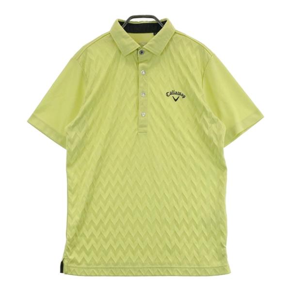 Callaway（キャロウェイ） 241-1134512 半袖ポロシャツ グリーン系 L