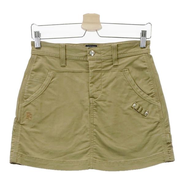 PEARLYGATES パーリーゲイツ♡スカート0レディーススカートカーキ PEARLY GATES パーリーゲイツ × Lee スカート カーキ系 0 ゴルフウェア