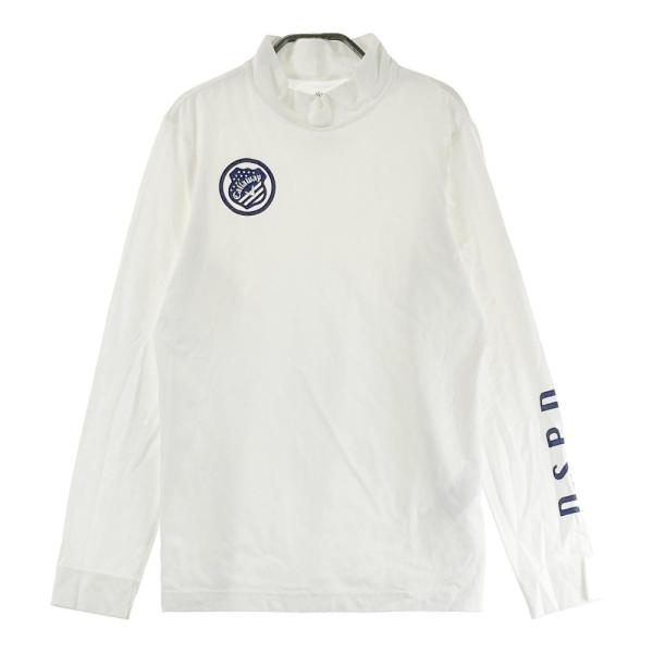 CALLAWAY キャロウェイ  ハイネック 長袖Tシャツ  ホワイト系 LL ゴルフウェア レディース