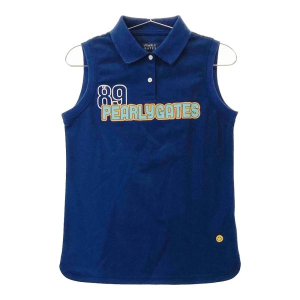 PEARLY GATES パーリーゲイツ ノースリーブ ポロシャツ ニコ