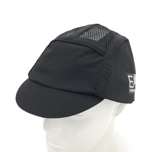 【美品】エンポリオアルマーニ ブラック ロゴキャップ　サテン　ARMANI Amazon.co.jp: [エンポリオアルマーニ] EA7 キャップ 帽子