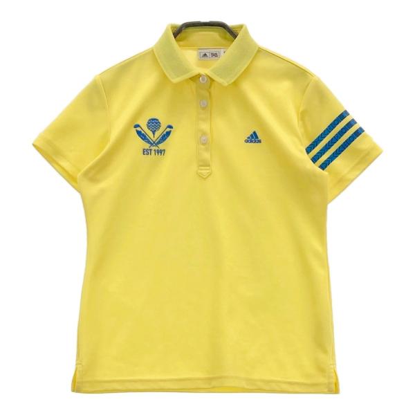 アディダス ゴルフ セットアップ 半袖ポロ ショートパンツ レディース M 黄 adidas（アディダス） ADIDAS GOLF アディダスゴルフ 半袖ポロシャツ