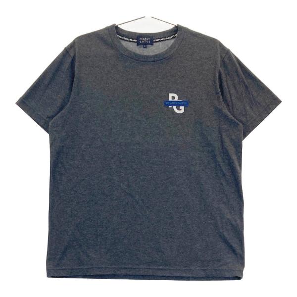 PEARLY GATES パーリーゲイツ 半袖Tシャツ グレー系 4 ゴルフ