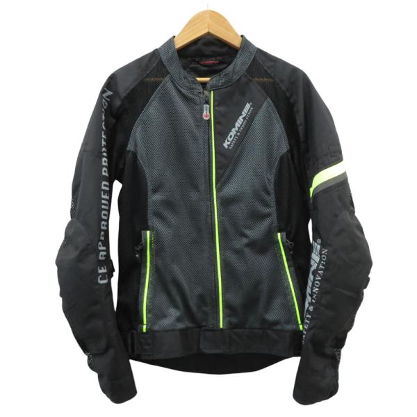 コミネ メッシュ バイクウェア ジャケット ライトグレー×ブラックMサイズ 楽天市場】【公式】コミネ KOMINE JK-174 エニグマライト エア