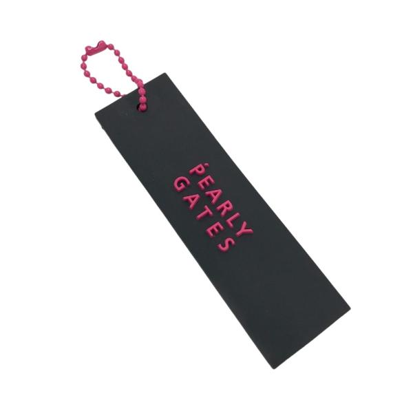 タグ付き新品】パーリーゲイツ ネームプレート ネームタグ ピンク