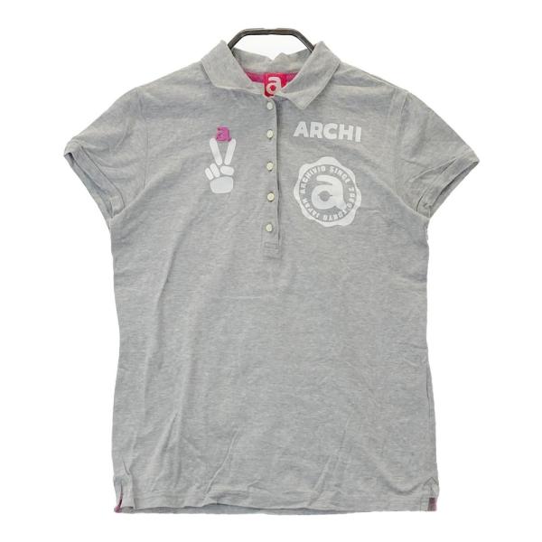 archivio ARCHIVIO アルチビオ 半袖 ポロシャツ グレー系 36