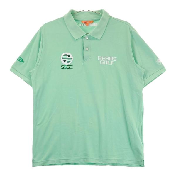 BEAMS GOLF ビームスゴルフ 半袖 ポロシャツ グリーン系 L