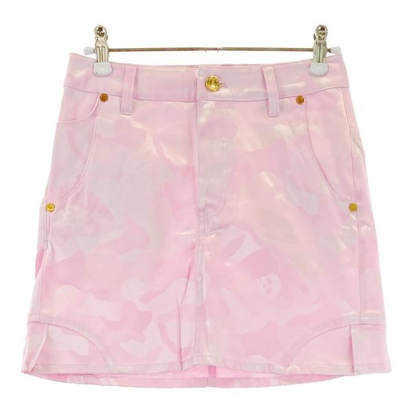 MARK&LONA マークアンドロナ コットン混 ストレッチスカート