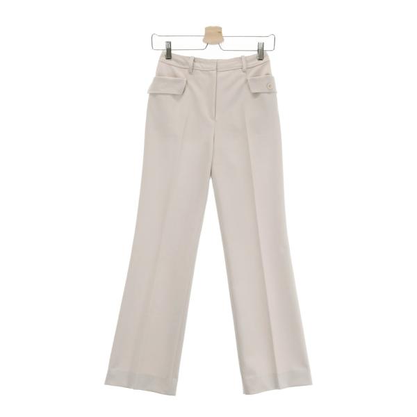 サイズ：36 LANVIN SPORT ランバン スポール  ストレッチパンツ  ベージュ系 [240101447107] ゴルフウェア レディース ストスト サイズ：36 LANVIN SPORT ランバン スポール ストレッチパンツ