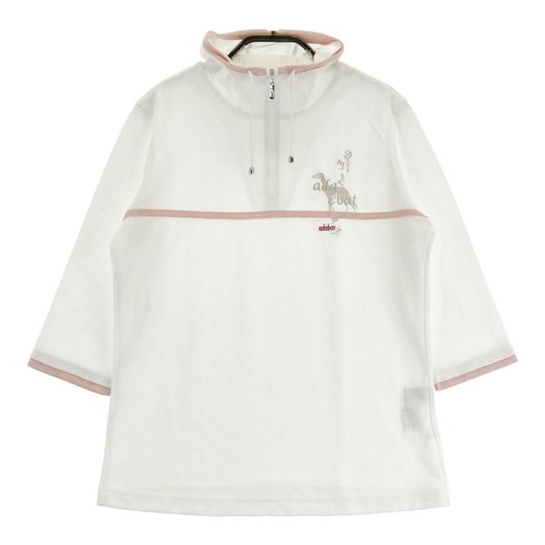 アバダット ゴルフ長袖 ハーフジップ ハイブリッド ウェア ブルー系 サイズ46 アバダット ゴルフ長袖 ハーフジップ ハイブリッド ウェア ブルー系