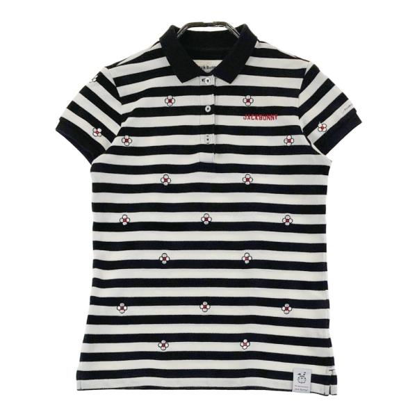 JACK BUNNY ジャックバニー ×ドラえもん 半袖ポロシャツ ボーダー柄