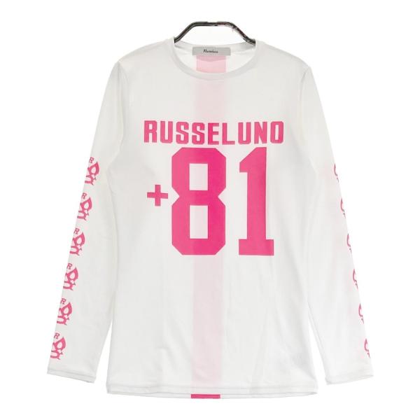 Russeluno（ラッセルノ） 長袖Tシャツ ルチャ ホワイト系 F ゴルフ